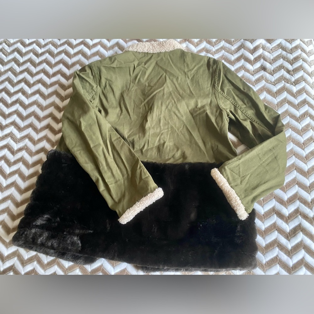 HARVEY FAIRCLOTH
Colorblock Pattern Utility Jacket - Picture 2 of 6
